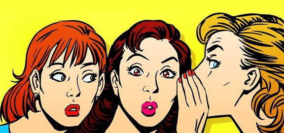 Grupo de pessoas conversando sobre fofoca